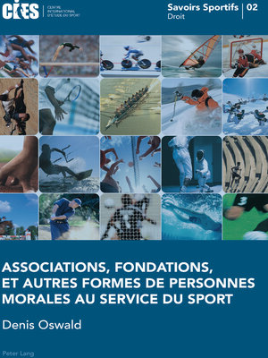 cover image of Associations, fondations, et autres formes de personnes morales au service du sport